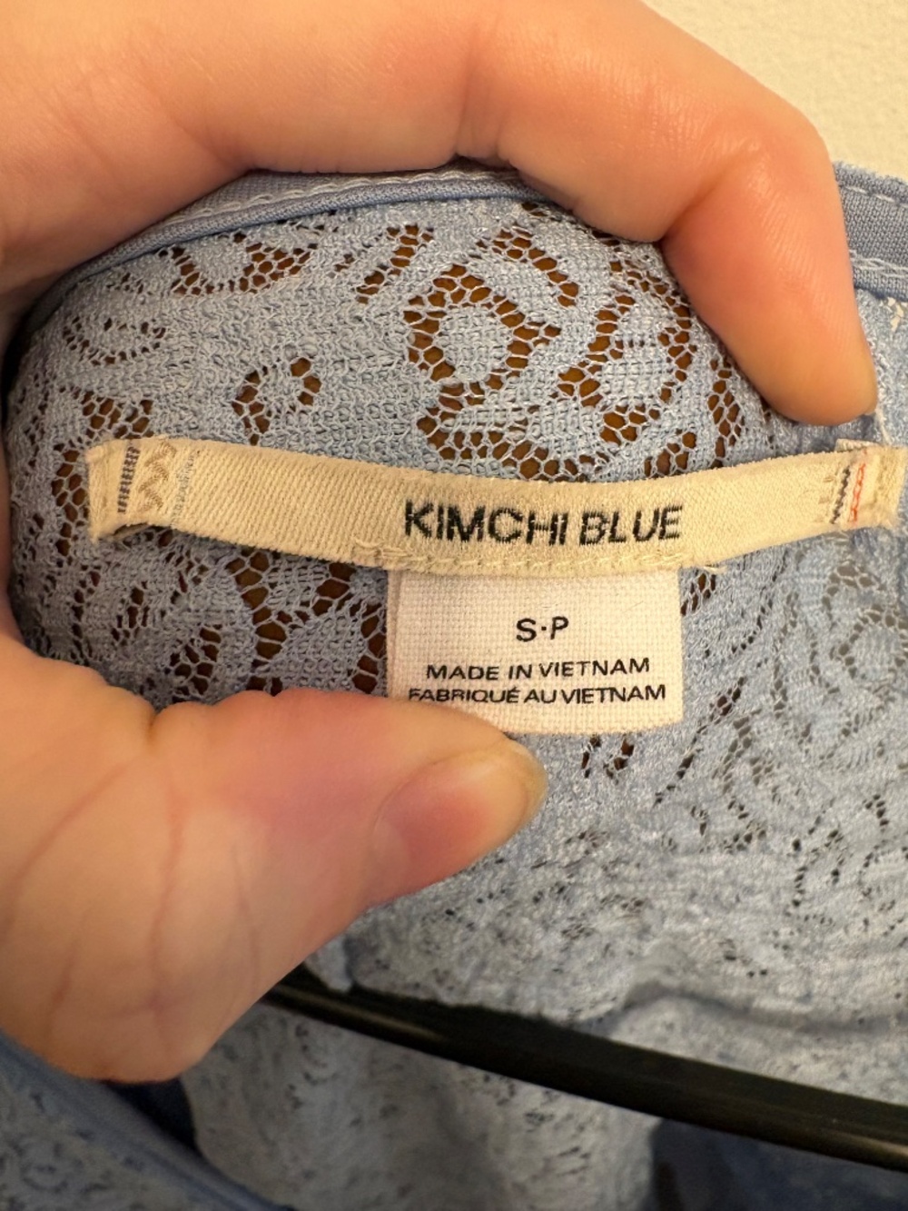 Urban Outfitters Kimchi Blue Quinn Lace Y2K Top Long Sleeve Babydoll Small - Picture 4 of 7